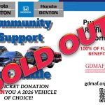 Toyota / Honda Car Raffle - SOLD OUT